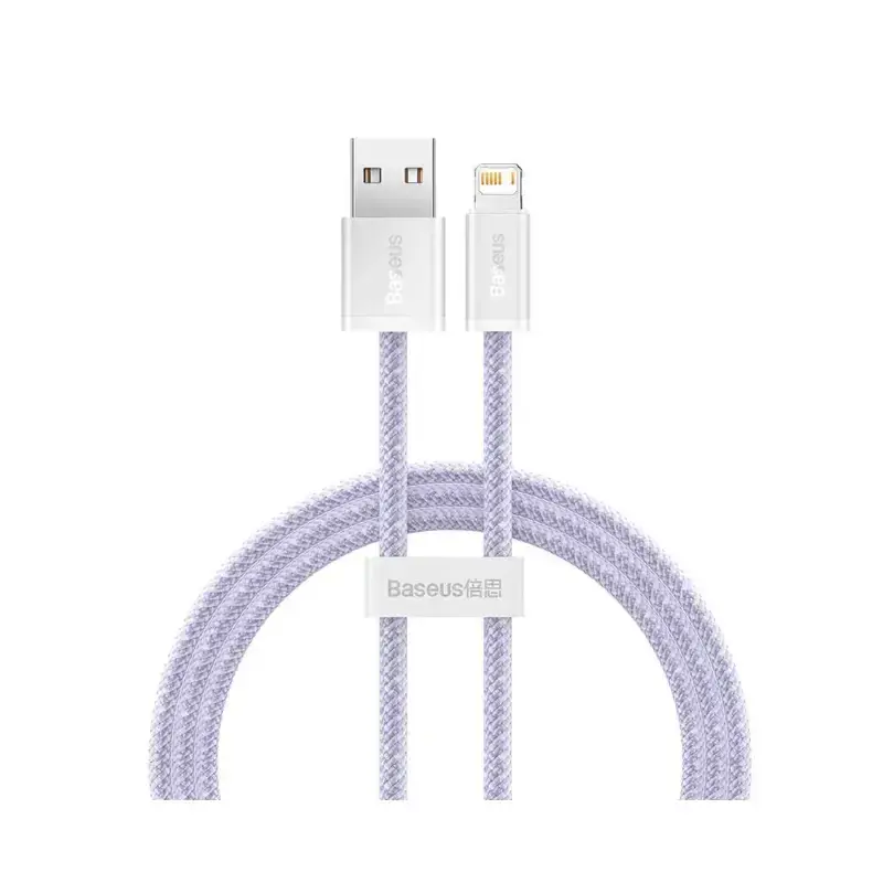 کابل باسئوس مدل  Dynamic2 Fast Charging Cable USB To ip 2.4A